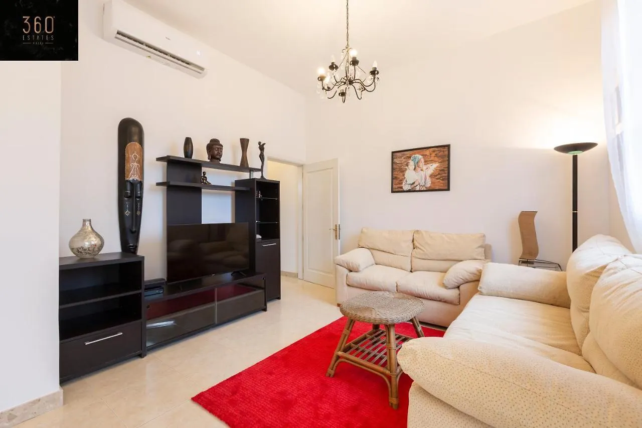 Central Apt 5Mins To Promenade With Sofa Ac & Wifi By 360 Estates Sliema 0*,  Malta