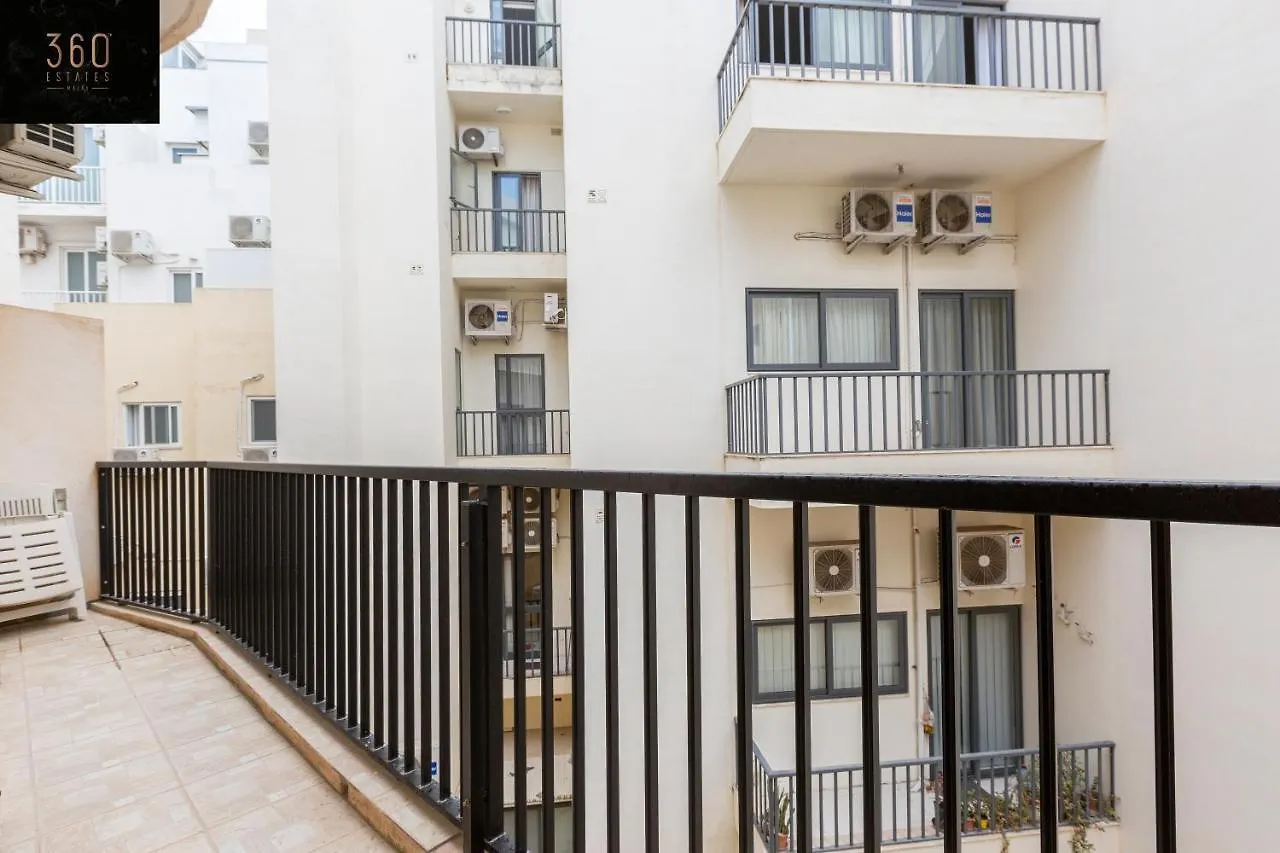 Apartment Central Apt 5Mins To Promenade With Sofa Ac & Wifi By 360 Estates Sliema