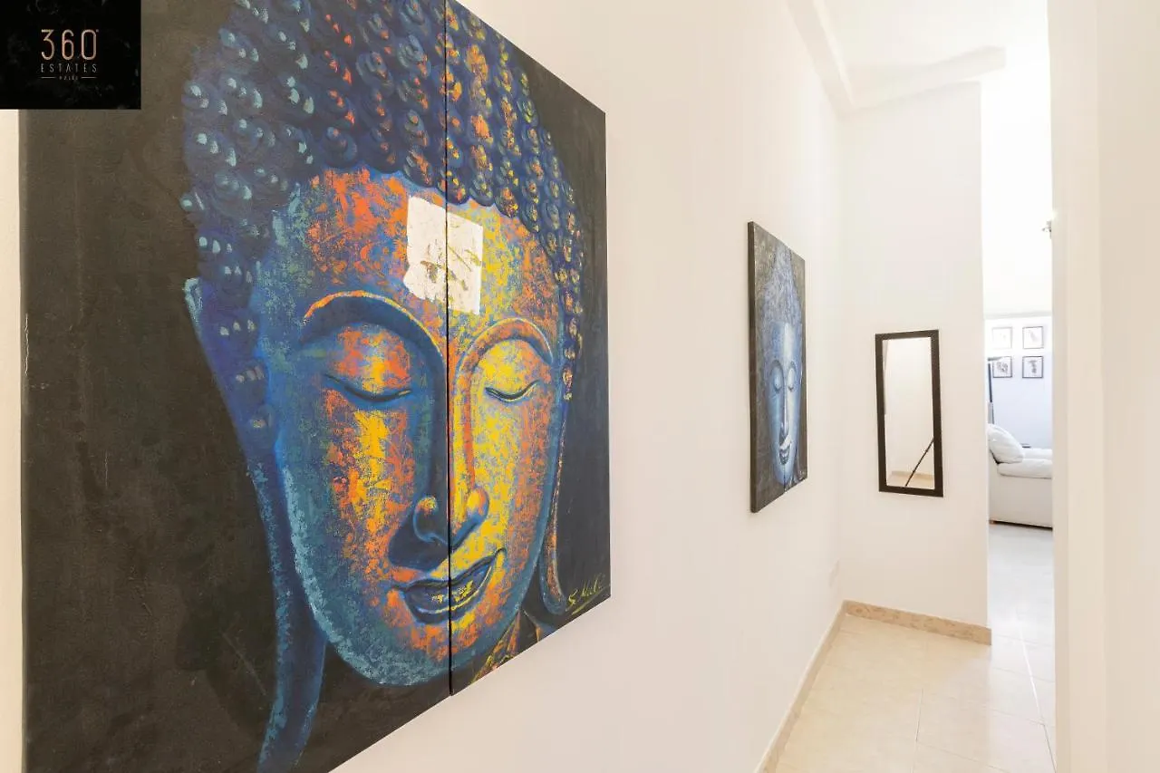 Central Apt 5Mins To Promenade With Sofa Ac & Wifi By 360 Estates Sliema